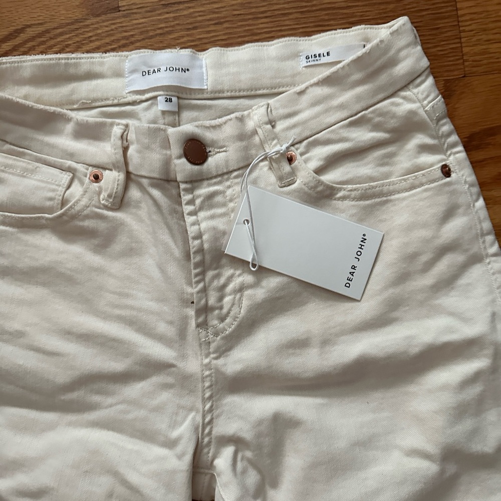 Dear John Gisele skinny jeans NWT 28